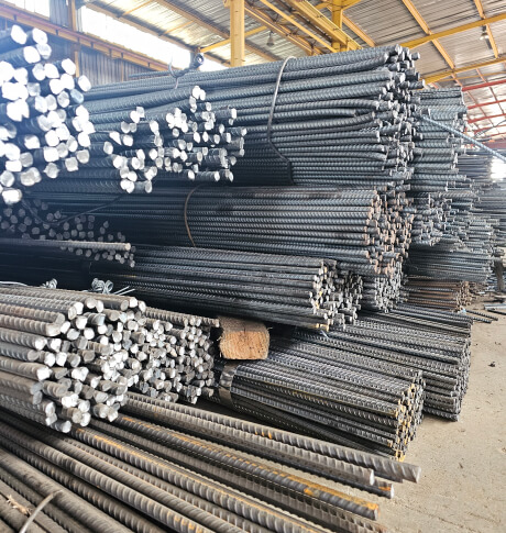 Reinforcing bar stock at Steelco in Pietermaritzburg