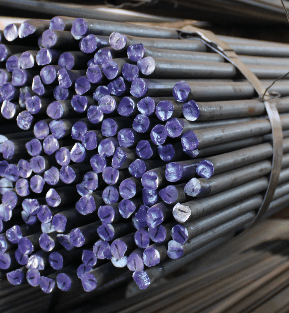 Round bar steel supplied by Steelco in Pietermaritzburg